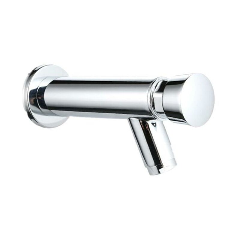 Ahlsen Moderne à fermeture automatique en laiton pour lavabo de salle de bain Chromé,