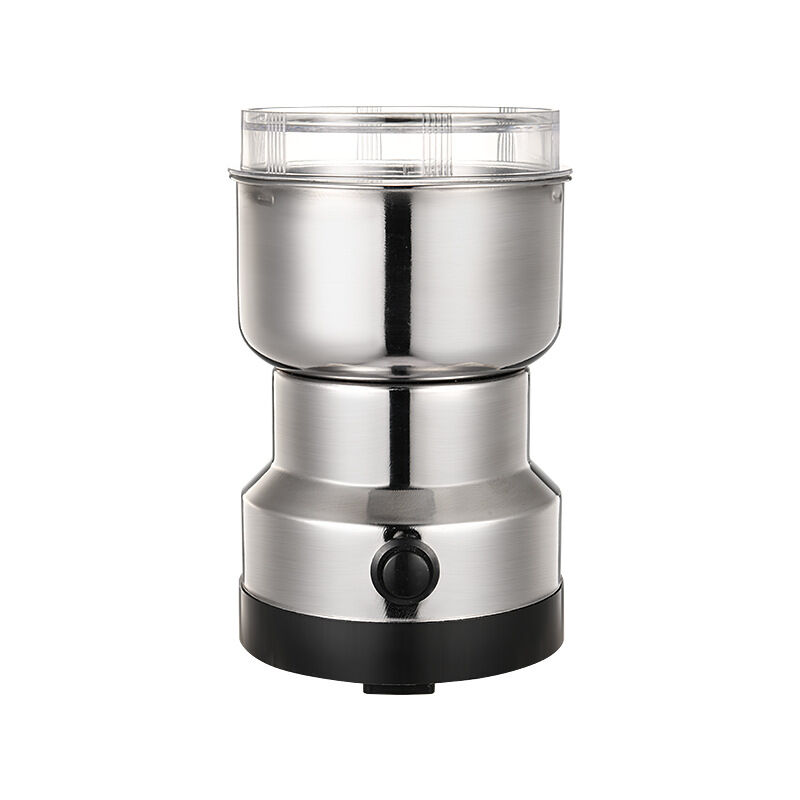 Moulin à Café Électrique 300ml Moulins multifonctionnels,Moulin a graines Quatre lames en acier inoxydable pour un broyage fin et efficace,Pour