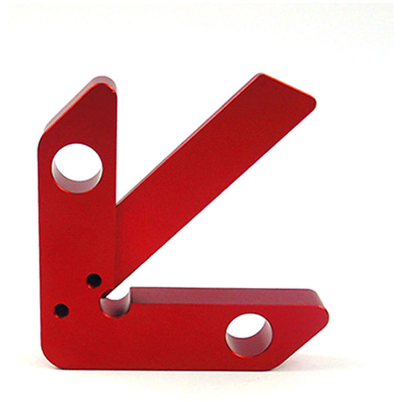 Ahlsen - Outil de Mesure de menuiserie, Centre de jauge de Ligne, règle de Menuisier de jauge de Ligne à Angle Droit de 45/90 degrés,