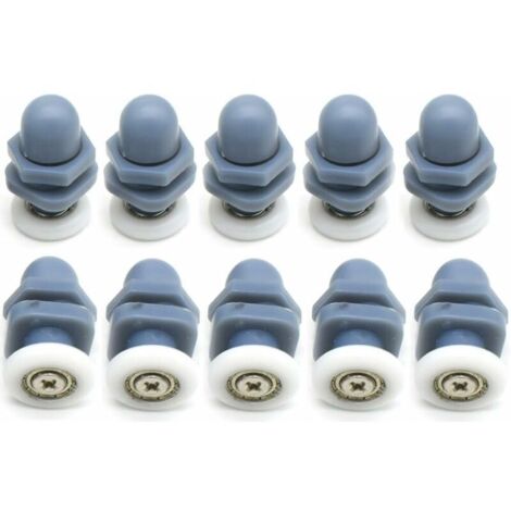 Ahlsen Packung mit 10 Duschtürrollen 19 mm