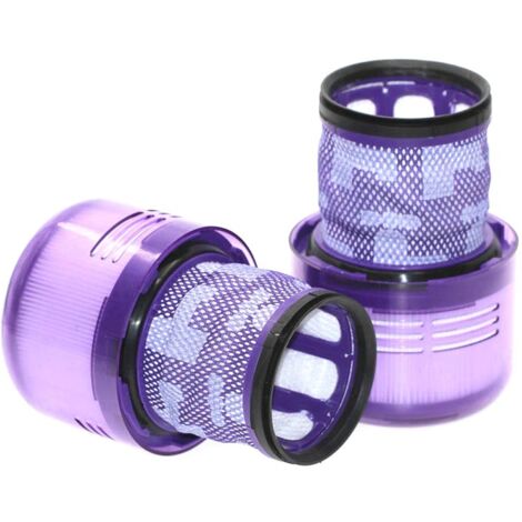 Ahlsen Paquete de 2 filtros compatibles con Dyson V11 SV14, accesorios de filtro de aspiradora, pieza de repuesto de aspiradora ciclón para filtro de aspiradora lavable compatible, reemplazo completam