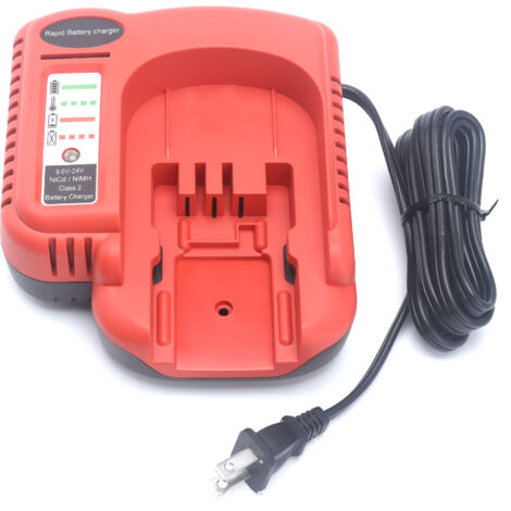 Ahlsen Para Black & Decker BDFC240 9,6 V-24 V herramienta eléctrica NiMH NiCd cargador de batería