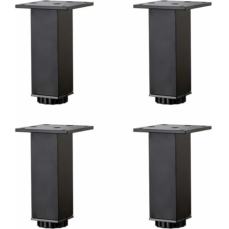 Ahlsen - Pieds de Meubles en Alliage D'aluminium Réglables en Hauteur,Pieds de Table Basse de Canapé,Pieds D'armoire de Salle de Bain de