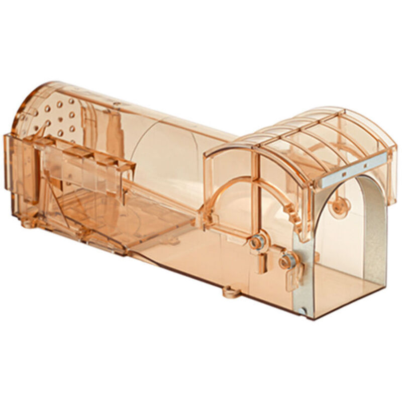 Ahlsen - Piège à souris vivant, piège à souris humain réutilisable avec trou d'aération non mécanique, adapté pour la cuisine, le jardin, la maison,