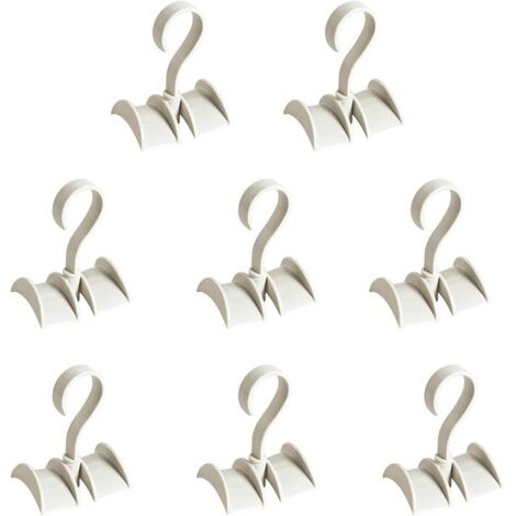 Ahlsen Pieza creativa multifunción bolsa percha estante de almacenamiento giratorio 360 grados gancho para bolso para armario gancho de almacenamiento para bufanda bolso cinturón percha corbata (beige
