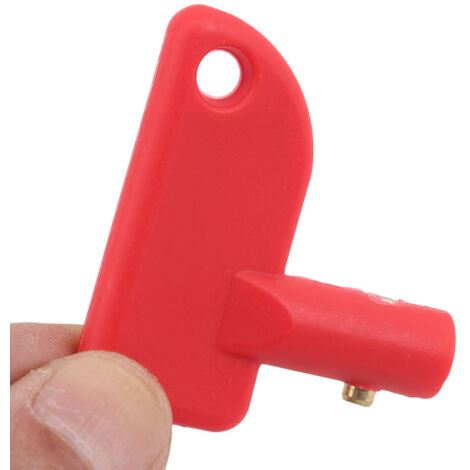 Ahlsen Piezas de interruptor aislador de batería, interruptor aislador de llave de repuesto, interruptor aislador de coche para coche, barco, camión, coche
