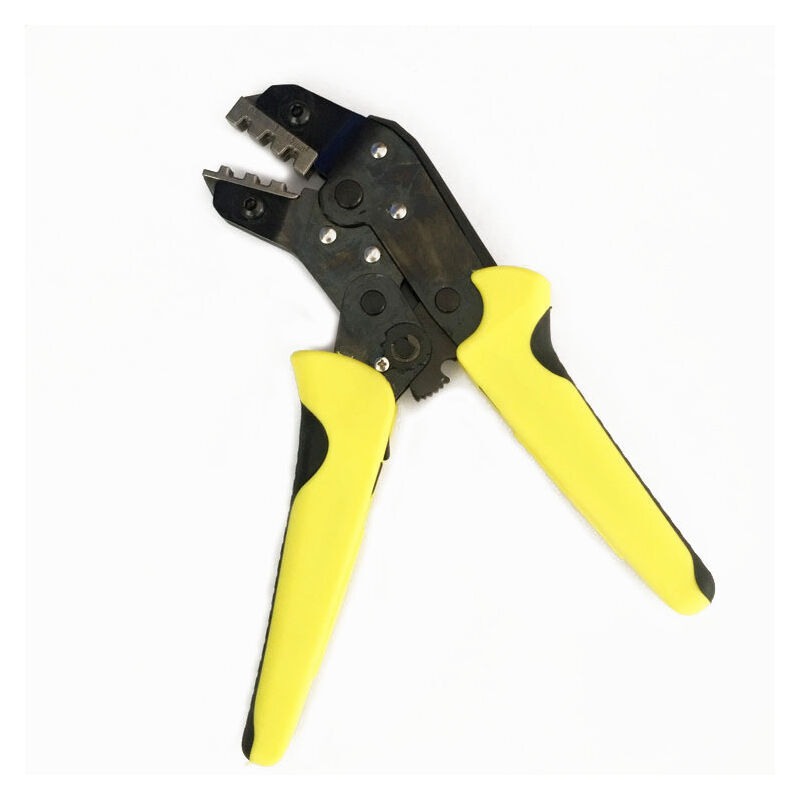 Pince à sertir les câbles, pince à sertir les câbles avec mâchoires interchangeables, pince à cliquet, connecteurs thermorétractables, nylon, non