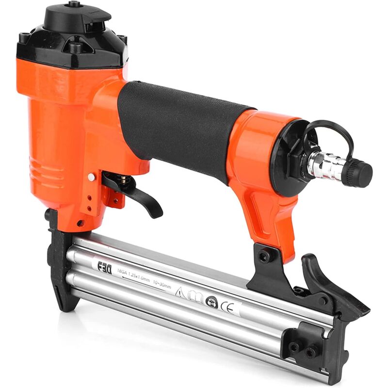 Pistolet Pneumatique de Clou, Agrafeuse Droite Pneumatique de Clou F30 de Brad de Clou de l'Air d'Acier Moulé de Catégorie Industrielle,Pistolet à