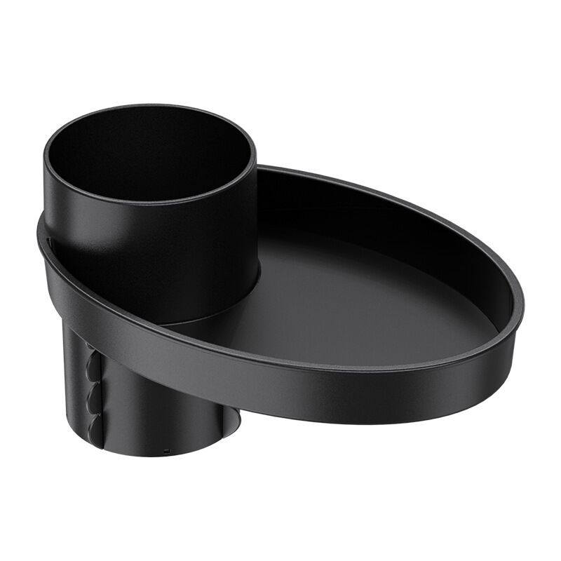 Ahlsen - Plateau De Collation De Porte-Gobelet De Siège De Voiture Plateau De Siège De Voiture Rotatif à 360 ° Avec Base Extensible Plateau De