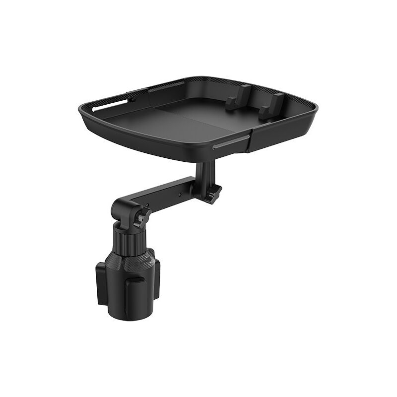 Ahlsen - Plateau Porte-Gobelet de Voiture, Multifonctionnel Table de Plateau de Voiture pour Manger avec Fente pour Téléphone Portable, Universel