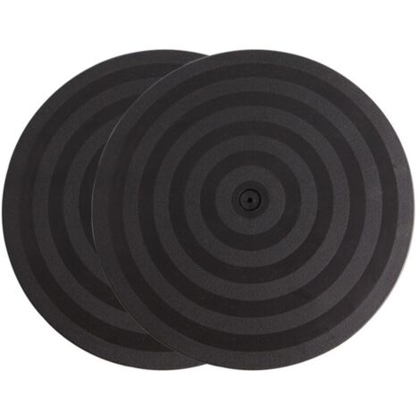 Ahlsen Plato Giratorio 2 Piezas Soporte Giratorio Universal de 360 ° Plataforma Giratoria Antideslizante con Rodamiento de Bolas de Acero para Monitor Artículos para el Hogar Manualidades 20 cm