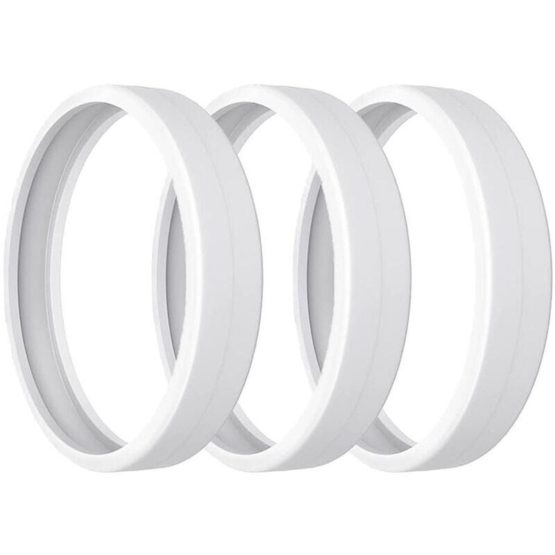 Ahlsen - Pneus de Rechange de Piscine, 3 pièces Adaptables Gomme Tendre pour Robot 180, 280, 360,380, C10, C-10