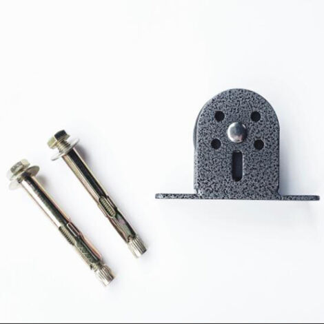 Ahlsen Polea simple, polea silenciosa, polea de cuerda de elevación giratoria de acero inoxidable, polea silenciosa, polea giratoria de alta resistencia para accesorios de ejercicio, 110x65x30 mm