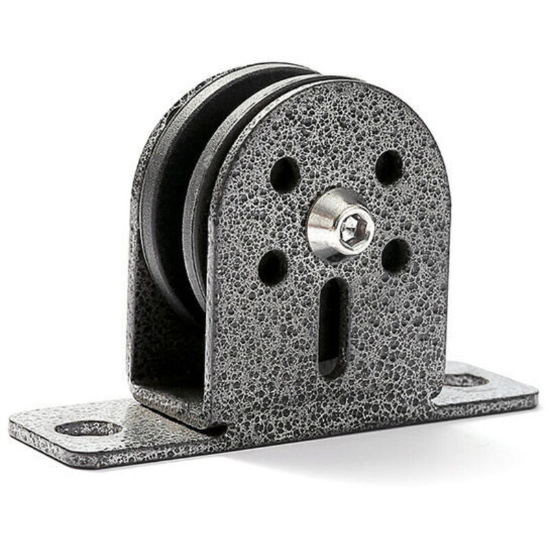 Poulie Simple, poulie silencieuse, poulie de Corde de Levage pivotante en Acier Inoxydable Poulie silencieuse Poulie de Corde pivotante