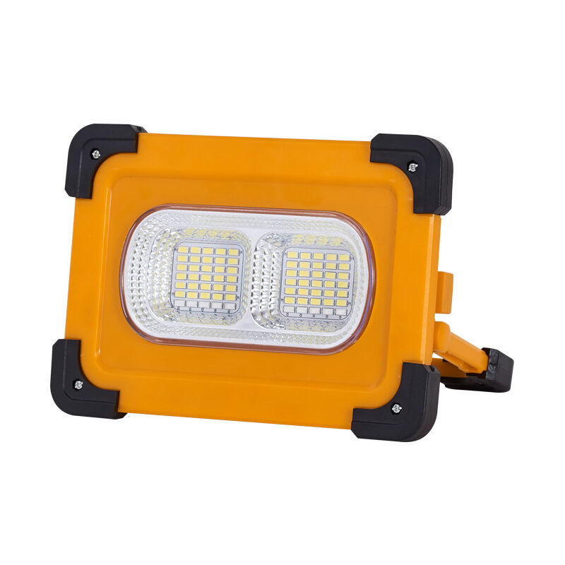 Projecteur led Chantier Rechargeable 80W 5000LM Éclairage Portatif Léger Lumières d'urgence en cas panne Éclairage très lumineux Éclairage d'urgence