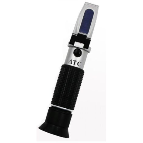 Ahlsen Réfractomètre portable 0-32 pour mesurer le sucre des fruits, réfractomètre pour apiculteur, miel, sucre, miel, lait concentré, huile végétale, sirop, confiture, mélasse