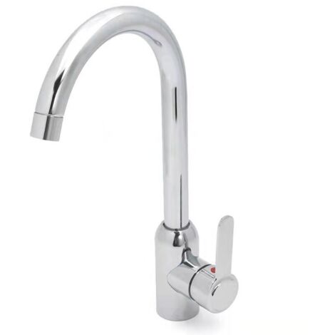 Ahlsen Robinet Lavabo Salle de Bain Bec Pivotant à 360° Mitigeur Lavabo Salle de Bain Mitigeur Evier en