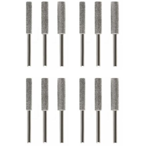 Ahlsen Set mit 20 Schärf- und Schärfscheiben für Kettensägen, 4 mm,