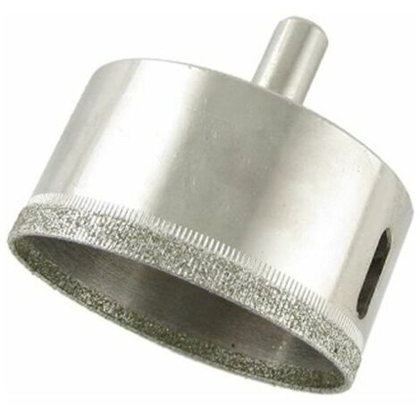 Ahlsen Sierra perforadora de diamante de 2-3/8" y 60 mm para azulejos, cerámica, vidrio, porcelana, broca para mármol