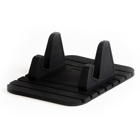 Ahlsen Soporte de silicona para teléfono de coche con alfombrilla antideslizante Soporte para salpicadero Compatible con GPS/GSM Universal: iPhone 14/13/12/11, Samsung Galaxy A/S21 FE, Huawei Nova