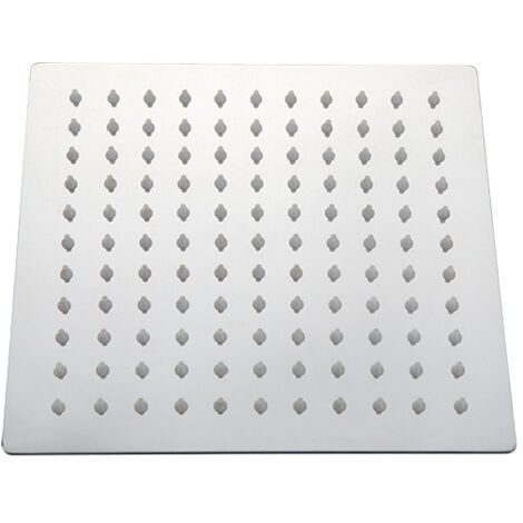 Ahlsen Square shower head, steel shower head, chrome, 30 x 30 cm