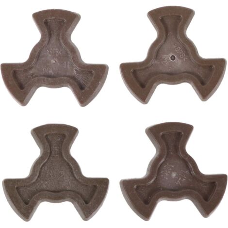 Ahlsen Stück Mikrowellen-Drehteller-Kupplung, Mikrowellen-Drehteller-Rollenführung, Stützkupplung, Fachwelle für Mikrowelle