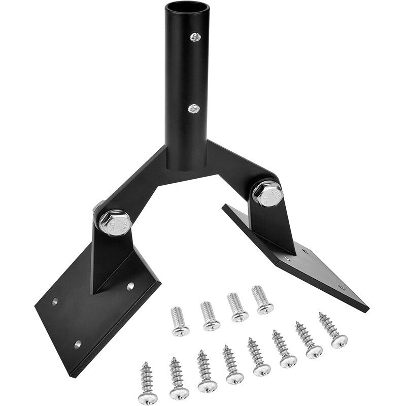 Ahlsen - Support de girouette de toit, peut être utilisé comme support de mât de drapeau, support d'arrosage d'urgence de toit,189cm