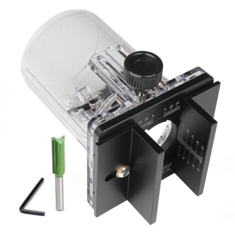 AHLSEN Support de rainurage 2 en 1 pour défonceuse à bois 65 mm