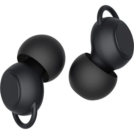 Ahlsen Tapones para los oídos para dormir 1 par Protección auditiva de silicona reutilizable suave ultra silenciosa para el trabajo/estudio/viajes/dormir ronquidos Reducción de ruido de 30-35 dB