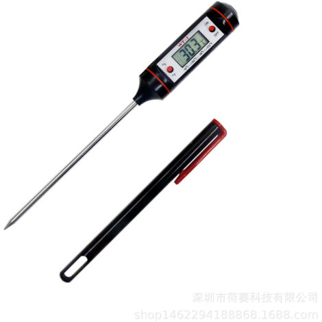 Ahlsen Termómetro de cocina Thermomerte Cuisine. Termómetro para medir la temperatura interna de los alimentos. Para grill, horno, cazuela