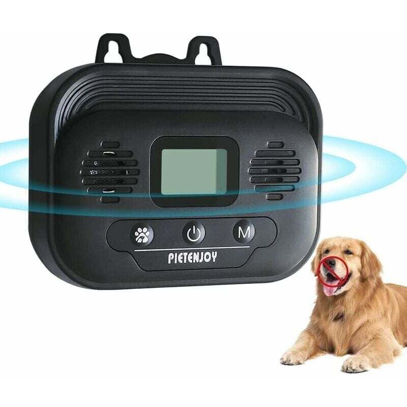 Ahlsen - Ultrasoniques Anti-aboiements de Chien, Automatique Dispositif de Contrôle des Aboiements Exterieur Entraînement Dispositif Anti-aboiement