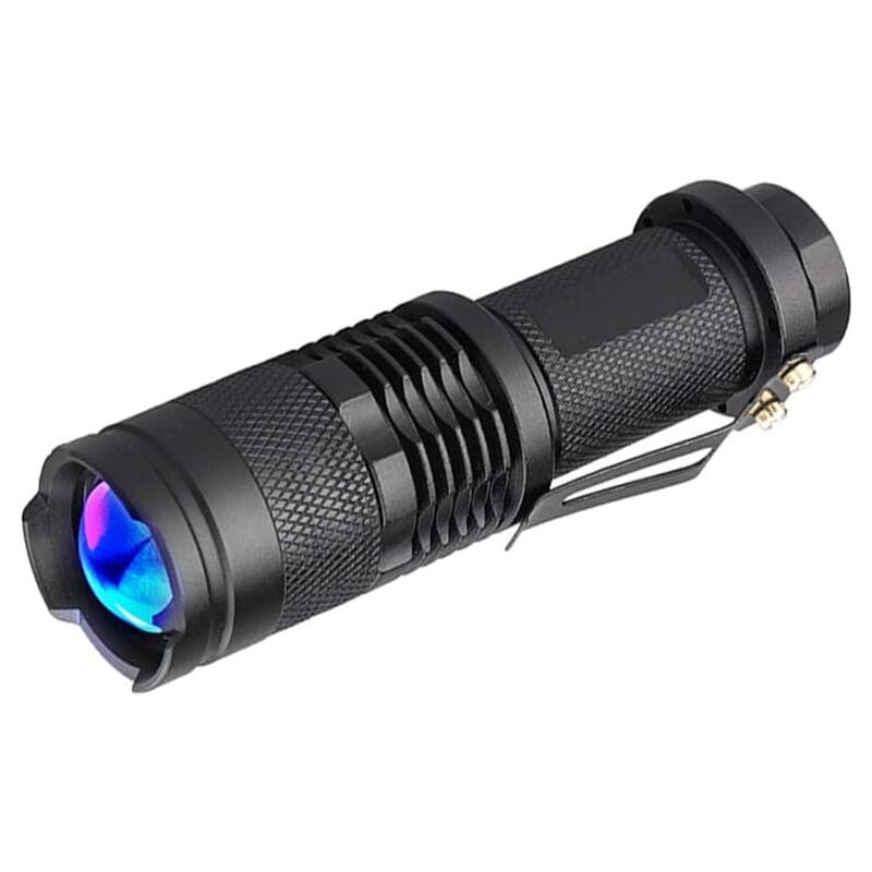 Ahlsen UV Flashlight 365nm UV Torch LED Black Light Zoomable for Money Detector Document Inspection Hunting Scorpions Rock Art Photography