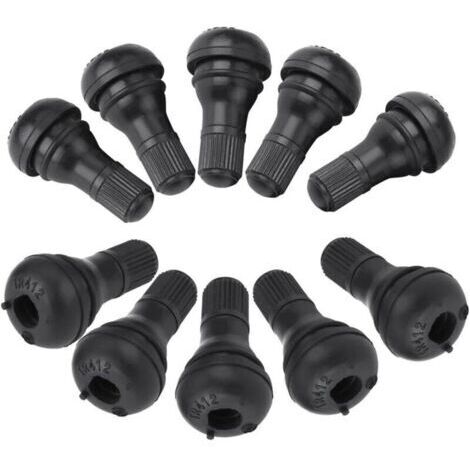 AHLSEN Valve Roue Tracteur Tondeuse,Valve Tr412,Lot De 10 Bouchons Anti-Poussière De Valve De Pneu Pour Voiture