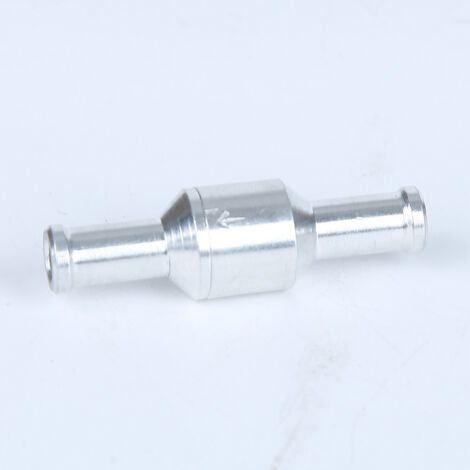 Ahlsen Válvula de retención en línea de 3 uds., válvula de aluminio de 10mm para tubería de agua, gasolina, biodiesel, refrigerante, accesorios de bomba de presión de agua