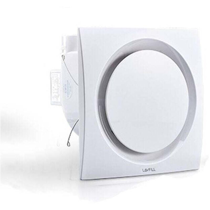 Ventilateur d'extraction, ventilateur de plafond, ventilateur de plafond pour salle de bain, cuisine, grenier, fenêtre, garage, 10', 30W, 228mm