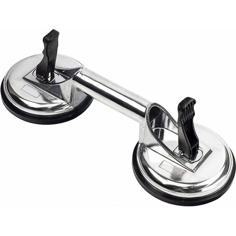 Ventouses Lifter,Lourd Devoir Aluminium Vide Poignées Assiette Ventouse pour En Mouvement Grand Verre/Sol Écart Fixateur/Bosse