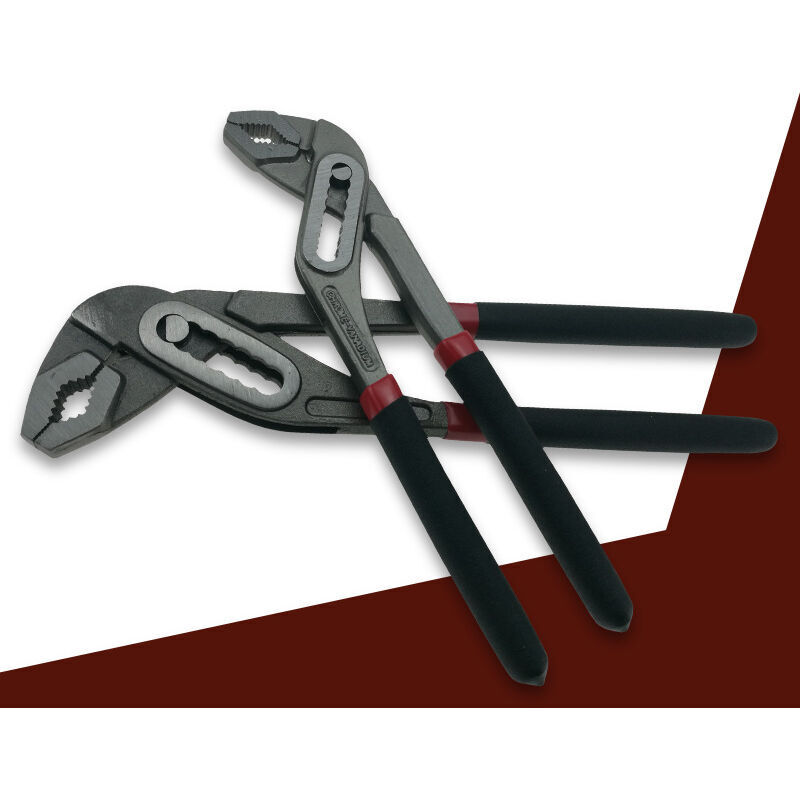 Image of Verstellbare Wasserpumpenzange, Set mit 2 Schnellzangen von 200 und 250 mm - Ahlsen