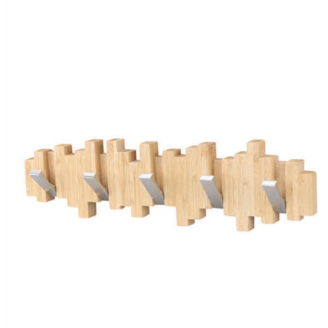 Ahlsen Wandgarderobe aus Holz – Baumform – 5 Haken