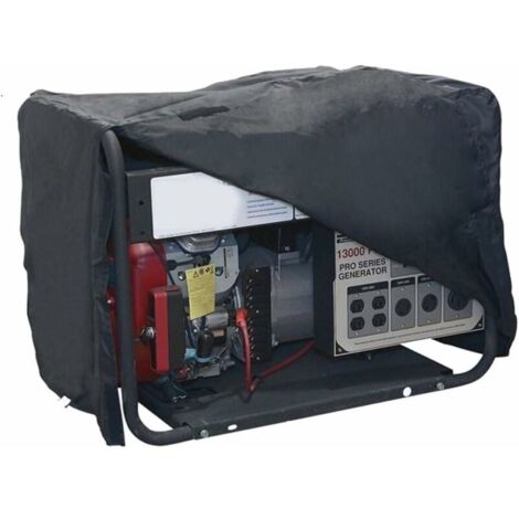 Ahlsen Wasserdichte Schutzhülle für Möbel und Generator, Schutzplane aus 210D Polyester Oxford für Generatoren und Energie (78 x 60 x 53 cm)