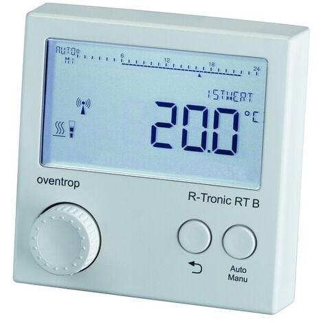 ALTERNATIVE HAUSTECHNIK AHT Elektronisches Funk-Raumbediengerät R-Tronic T, batteriebetrieben