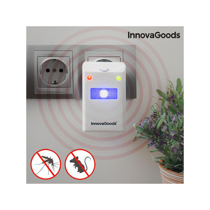 

BHD - Ahuyentador de Insectos y Roedores con LED InnovaGoods
