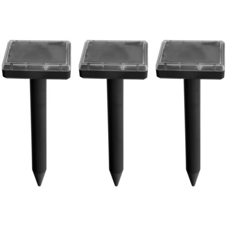 Ahuyentador Ultrasonidos Topos/Ratones 3 Piezas