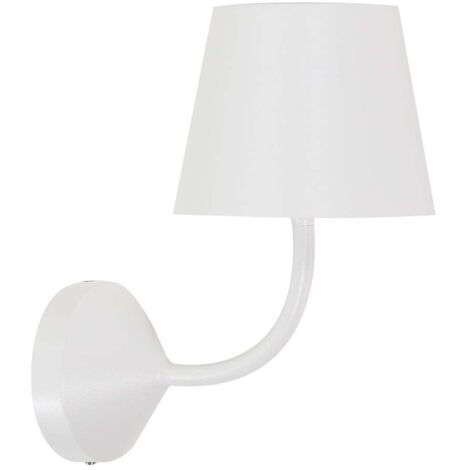 Ai Lati Poldina Applique 230V LED 5.4W 2700K 446lm IP54, Structure en Aluminium Moulé sous Pression Peint en Blanc, Design Minimaliste Moderne