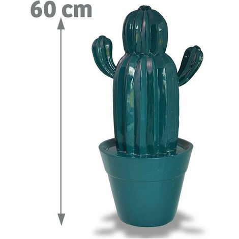 AIC International - Cactus d'extérieur vert H 60 cm - Yuma