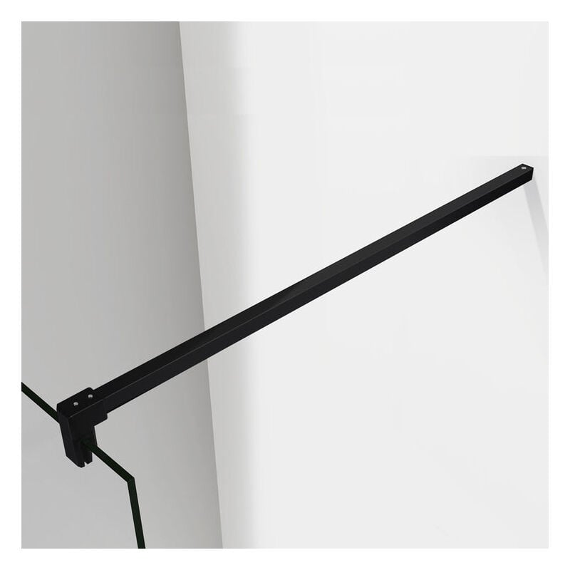 Aica Sanitaire - aica Barre de stabilisation standard 90cm Noir mat