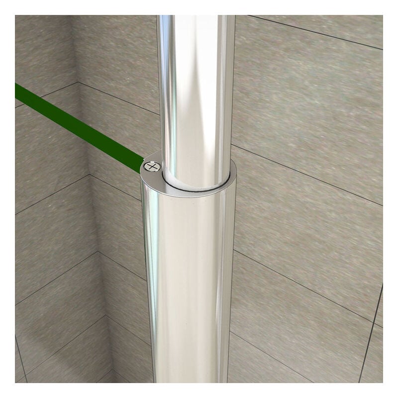 Aica Sanitaire - aica Barre de maintien au plafond 203-320cm