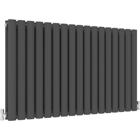 AICA SANITAIRE Horizontal 600x1003mm Double Anthracite