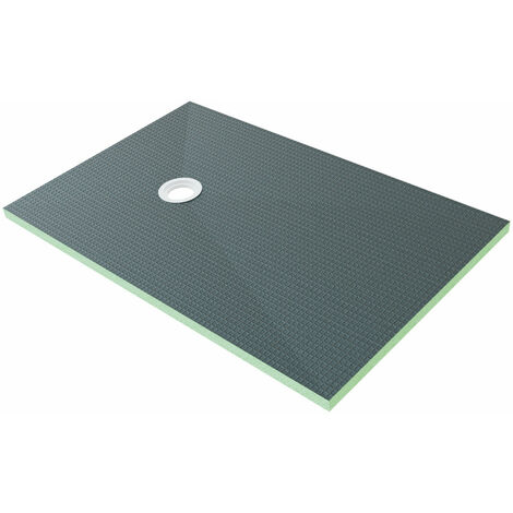 AICA receveur de douche à carreler 1400x800mm recoupable sur mesure receveur douche italienne avec la bonde de receveur
