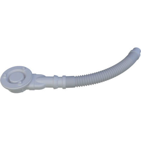 Aica Sanitaire – Bonde de douche extra plate Ø90mm – Hauteur 55mm – Siphon horizontal – Couvercle ABS finition chromée – Débit élevé pour évacuation rapide