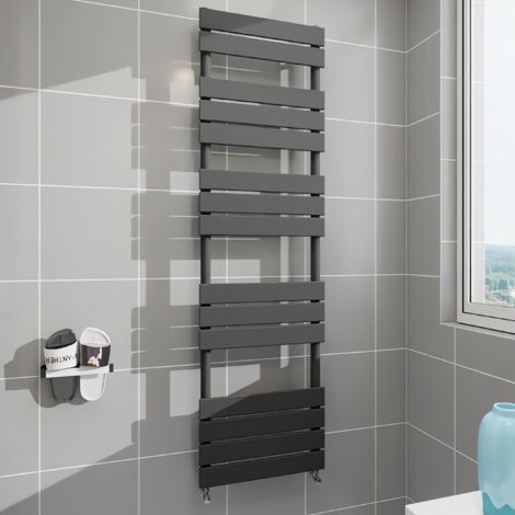 AICA Towel Rail Radiator Designer Central Heating Anthracite 1600x450mm
